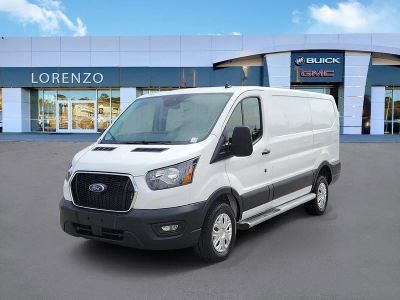 2025 Ford Transit Cargo Van T250 in White — front three-quarter view