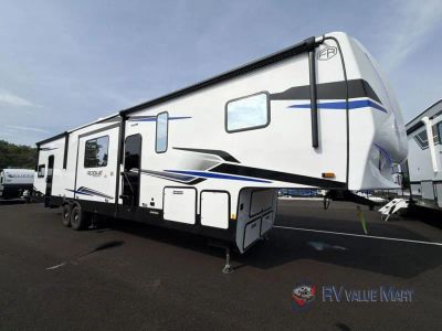 2026 Forest River RV Vengeance Rogue Armored — rear three-quarter view