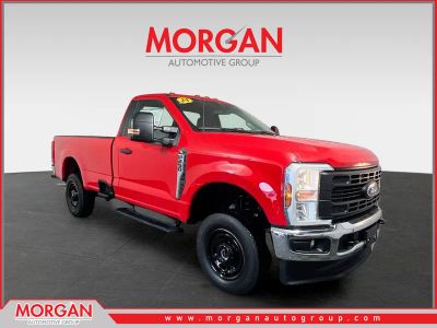 2024 Ford F-250SD XL in Race Red — front three-quarter view
