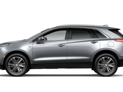 2026 Cadillac XT5 — rear three-quarter view