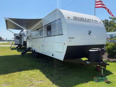 2026 Venture RV Sienna — rear three-quarter view