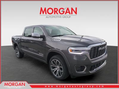 2026 Ram 1500 Tungsten in Gray — front three-quarter view