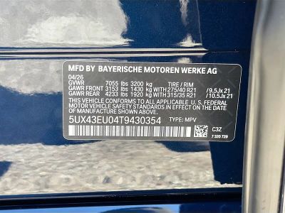2026 BMW X5 — photo 43 view