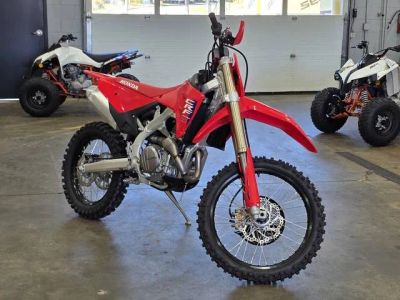 2025 Honda® CRF450RX — front three-quarter view
