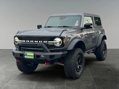 2021 Ford Bronco — rear three-quarter view