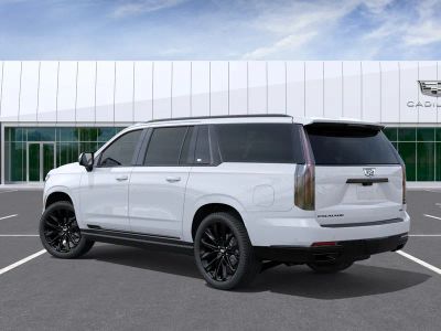 2026 Cadillac Escalade ESV — rear three-quarter view