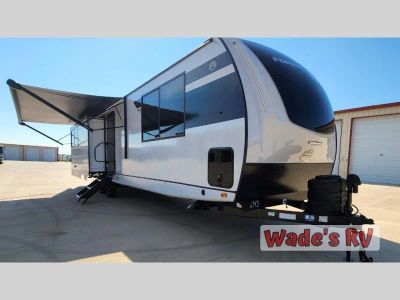 2026 Forest River RV Vibe 3400XL — front three-quarter view