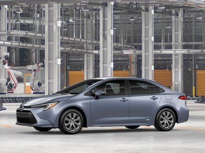 2026 Toyota Corolla Hybrid — rear three-quarter view