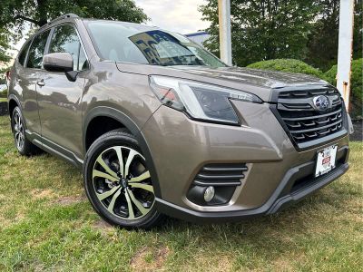 2023 Subaru Forester — rear three-quarter view
