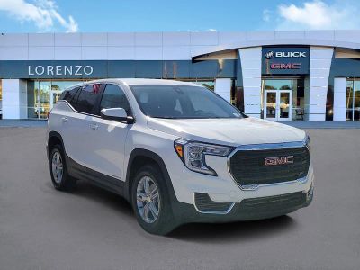 2023 GMC Terrain — rear three-quarter view
