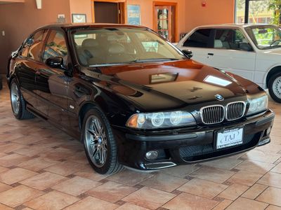 2002 BMW M5 — side profile view