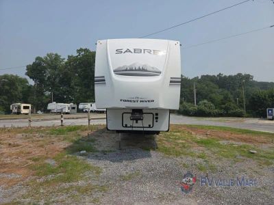2027 Forest River RV Sabre — rear three-quarter view