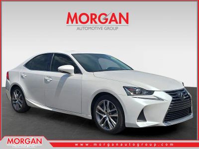 2018 Lexus IS 300 in White Pearl — front three-quarter view