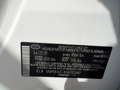 2022 Hyundai Sonata — photo 29 view