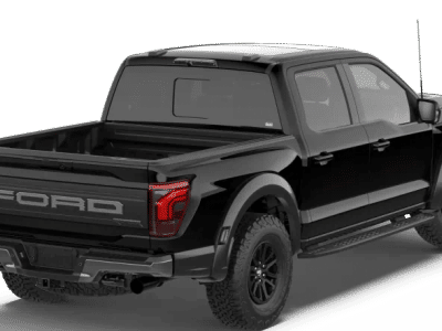 2026 Ford F-150 — rear three-quarter view