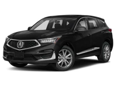 2019 Acura RDX w/Technology Pkg in White — front three-quarter view