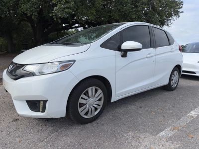 2017 Honda Fit LX — front three-quarter view