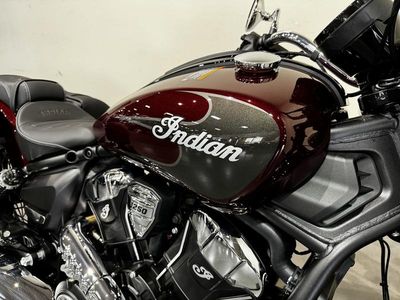 2025 Indian Motorcycle Super Scout Maroon Metallic with Graphics - Photo 12