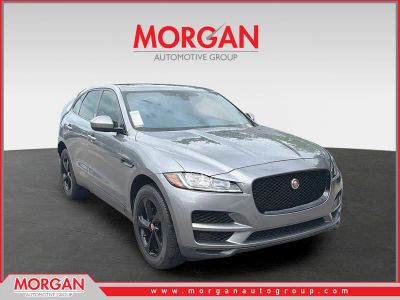 2020 Jaguar F-PACE 25t Premium in Gray — front three-quarter view