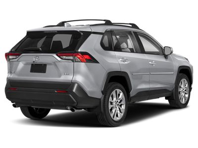2025 Toyota RAV4 — rear three-quarter view