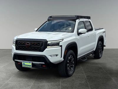2023 Nissan Frontier — rear three-quarter view
