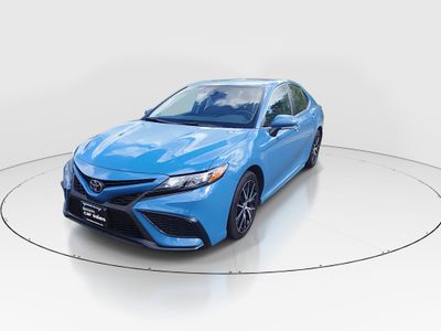 2024 Toyota Camry — rear three-quarter view