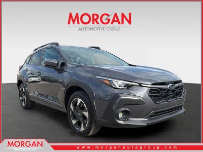 2026 Subaru Crosstrek Limited in Magnetite Gray Metallic — front three-quarter view