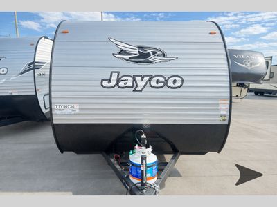 2026 Jayco Jay Flight SLX — front three-quarter view