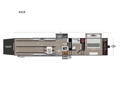 2025 ATC Trailers PLA 750 — side profile view