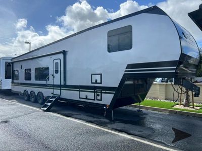 2025 ATC Trailers PLA 750 — front three-quarter view
