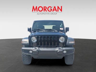 2022 Jeep Wrangler — rear three-quarter view