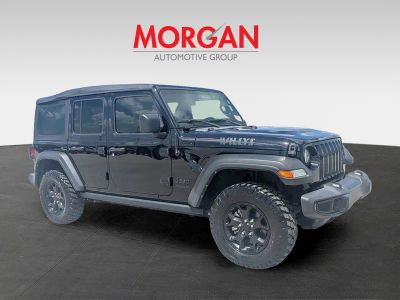2022 Jeep Wrangler — side profile view