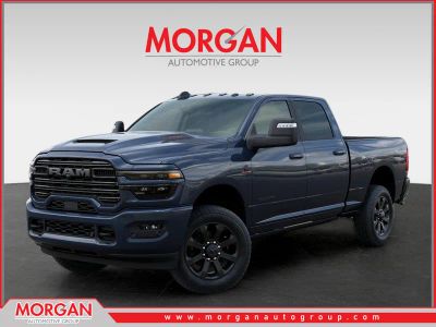 2026 Ram 2500 Laramie in Blue — front three-quarter view