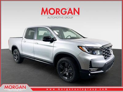 2026 Honda Ridgeline TrailSport in Silver — front three-quarter view