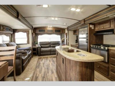 2018 Keystone RV Cougar — front three-quarter view