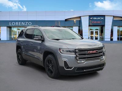 2021 GMC Acadia — rear three-quarter view