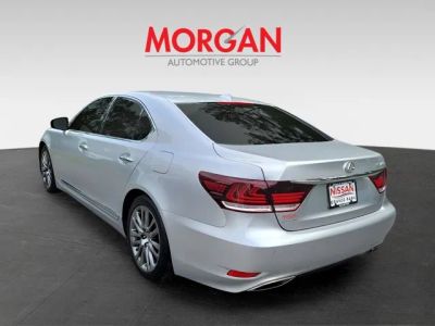 2015 Lexus LS — rear three-quarter view