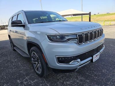 2024 Jeep Wagoneer Series II in Silver Zynith — front three-quarter view