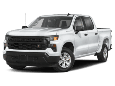 2026 Chevrolet Silverado 1500 Work Truck in Summit White — front three-quarter view