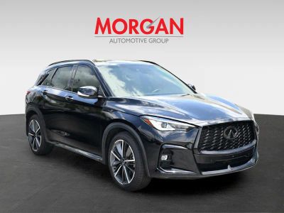 2023 INFINITI QX50 — rear three-quarter view