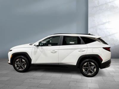 2026 Hyundai Tucson — rear three-quarter view
