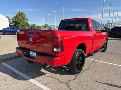 2013 RAM 1500 — rear three-quarter view