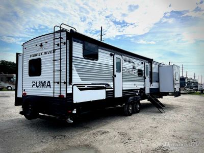 2027 Forest River Puma — rear three-quarter view