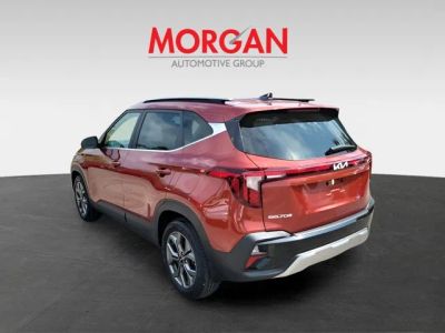 2024 Kia Seltos — rear three-quarter view