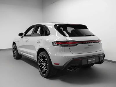 2026 Porsche Macan — rear three-quarter view