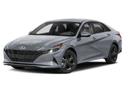 2023 Hyundai Elantra SEL in Ecotronic Gray — front three-quarter view