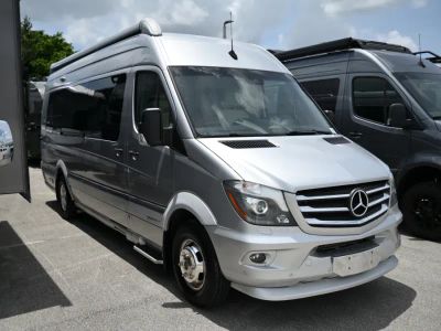 2018 Airstream INTERSTATE — front three-quarter view