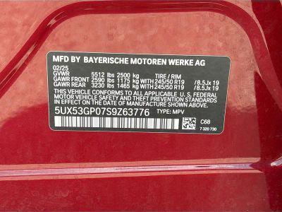 2025 BMW X3 — photo 41 view