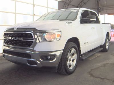 2022 Ram 1500 Big Horn/Lone Star in White — front three-quarter view