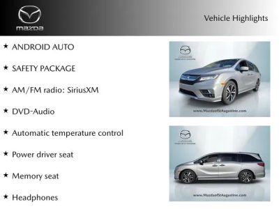 2019 Honda Odyssey — interior view